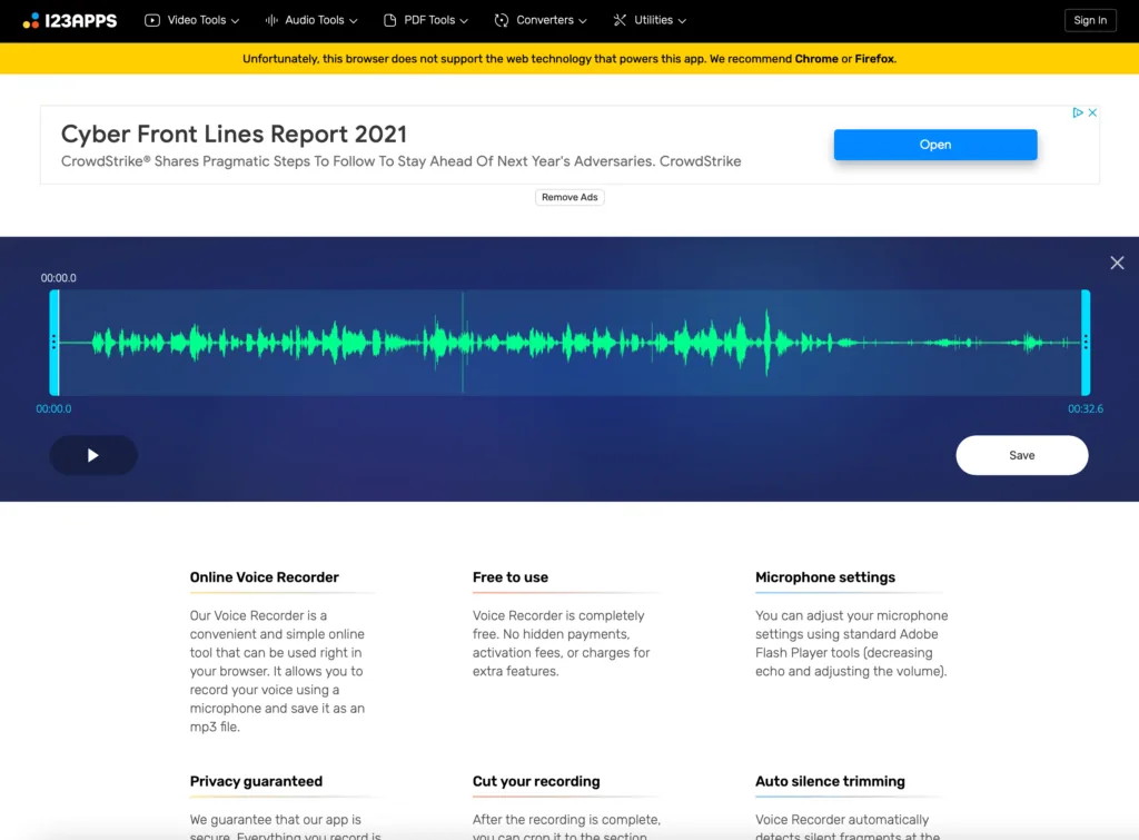 free-online-audio-recorder-123App