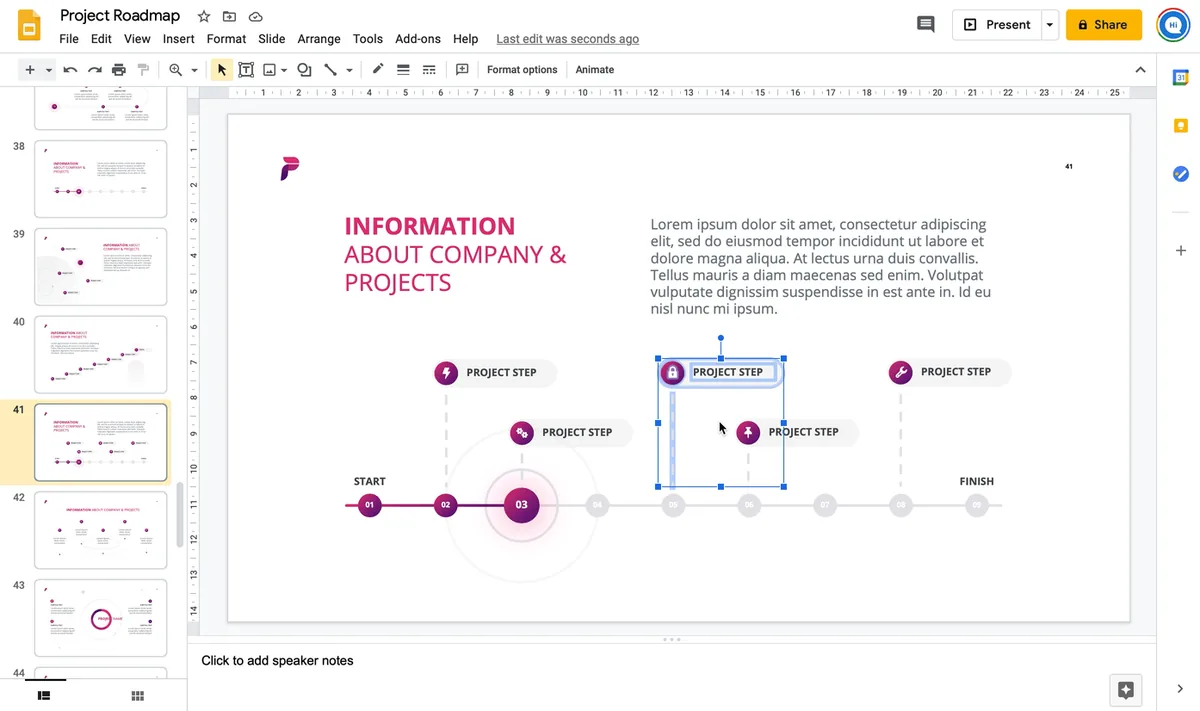 03-Mouse-menu-with-group-elements-Google-slides