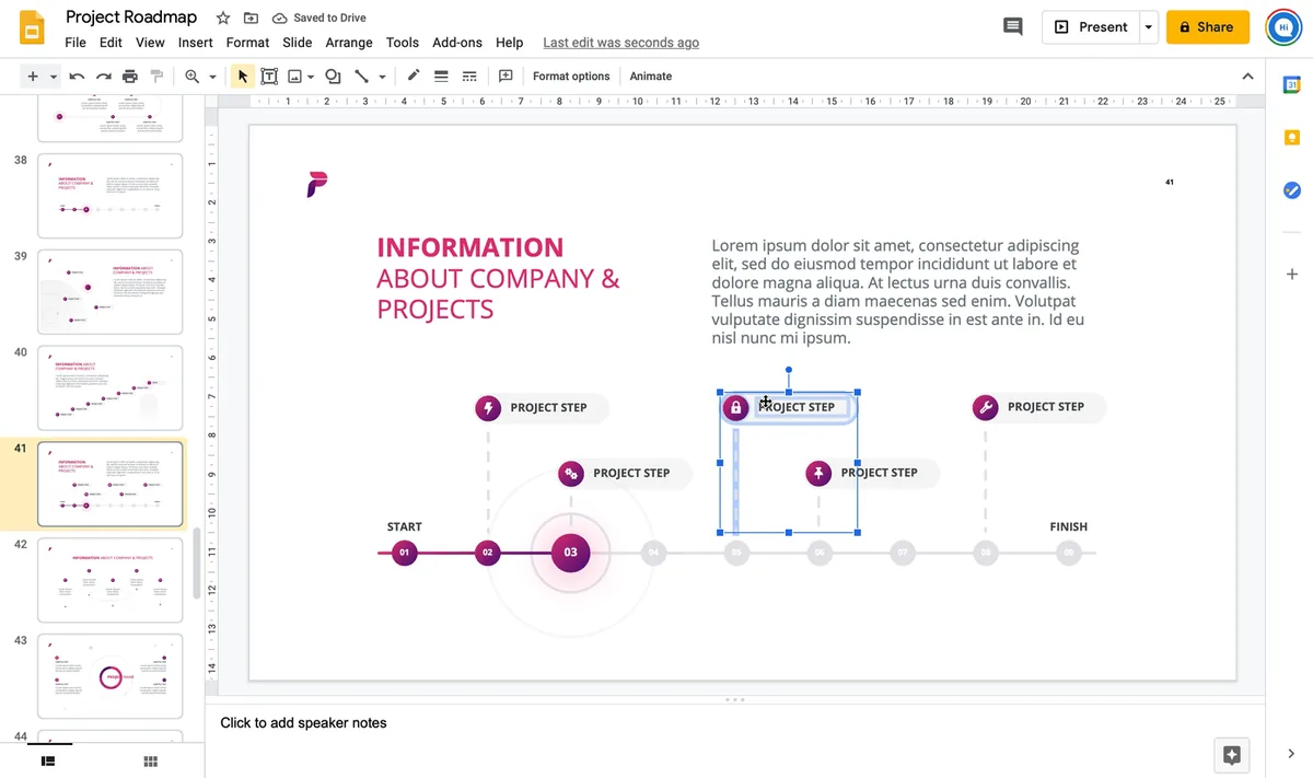 04-Mouse-menu-with-group-elements-Google-slides