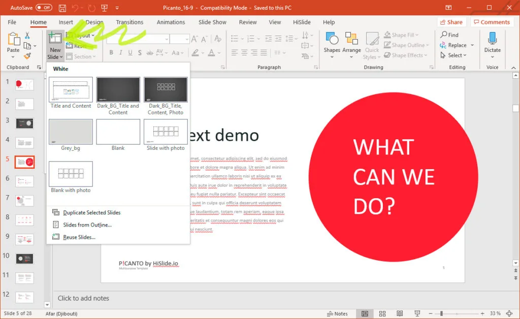 01-Choosing-which-slide-to-add-to-the-presentation