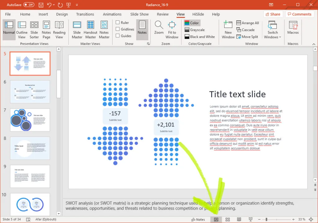 This-icon-will-return-you-to-a-Normal-view-when-you-are-finished-editing-your-notes.-