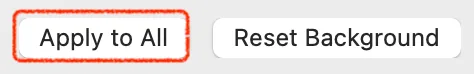 apply to all slides mac users