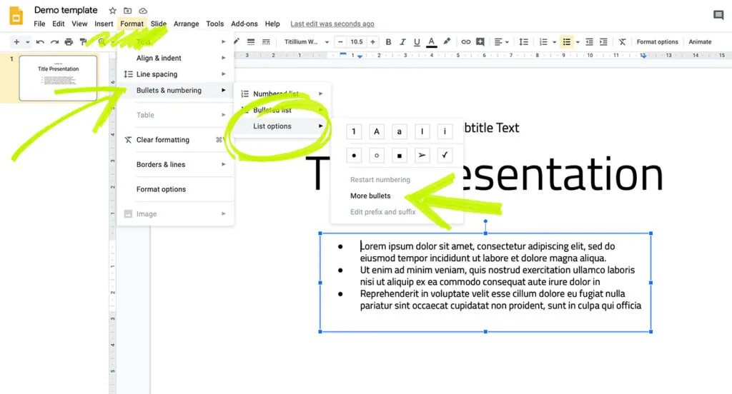 006-bullet-style-change-in-google-slide