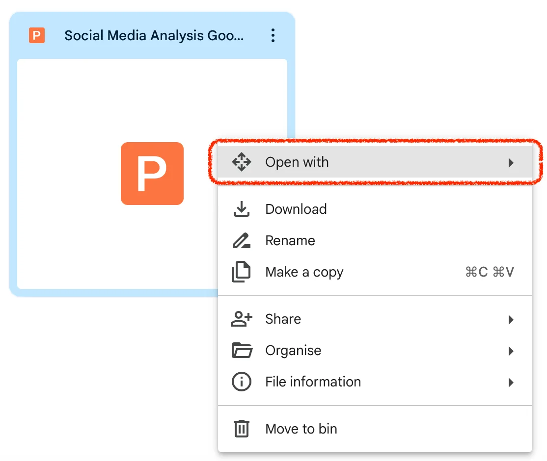 clock context menu open with