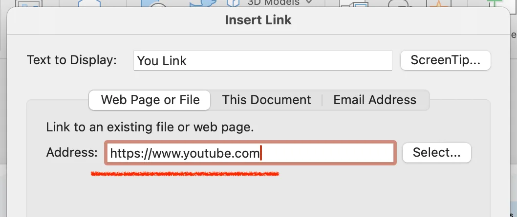 test the hyperlink in presentation