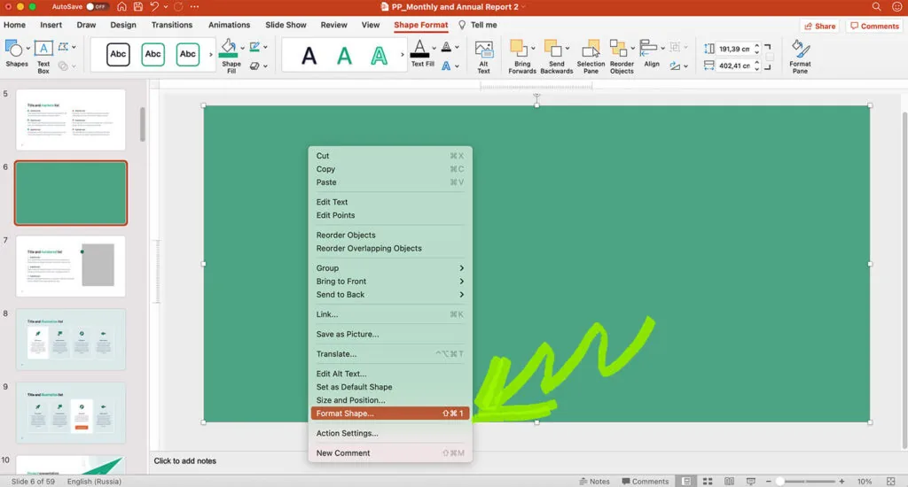 03-Format-Shape-menu