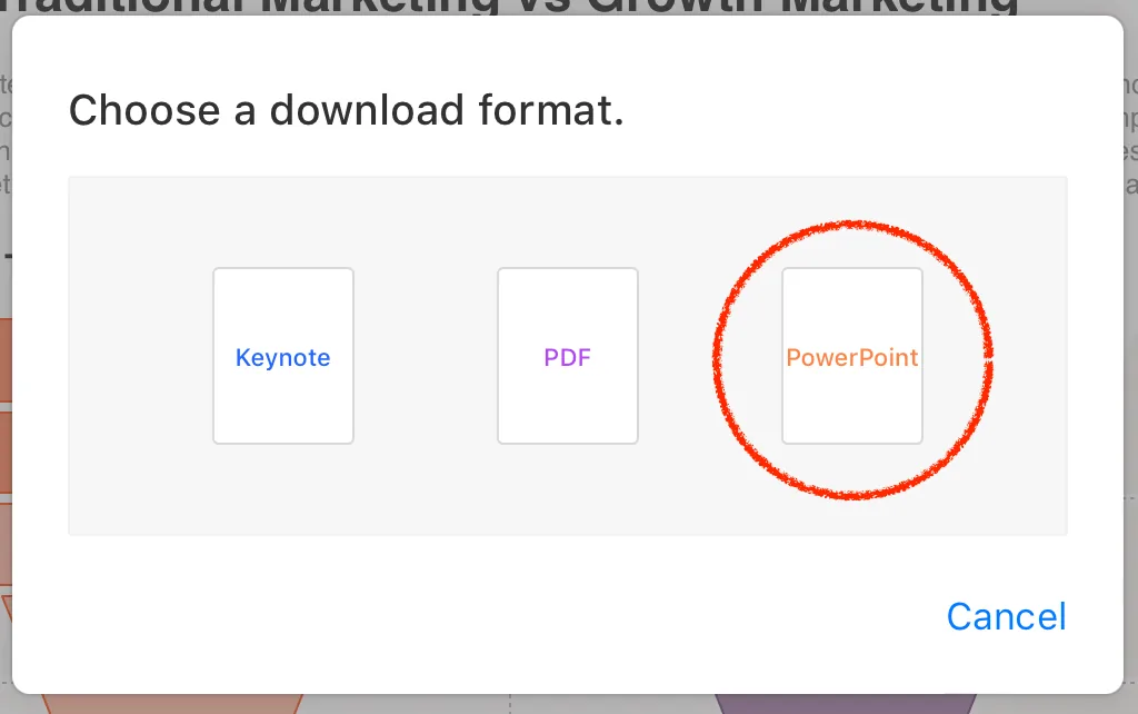 clock on powerpoint version