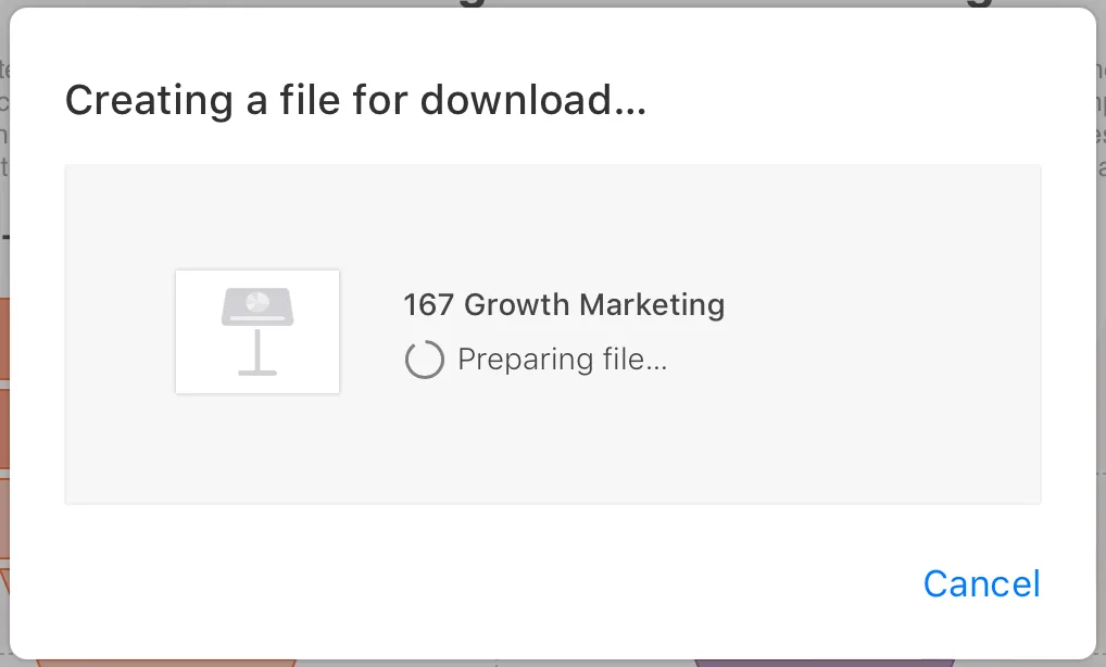 process converting keynote to powerpoint