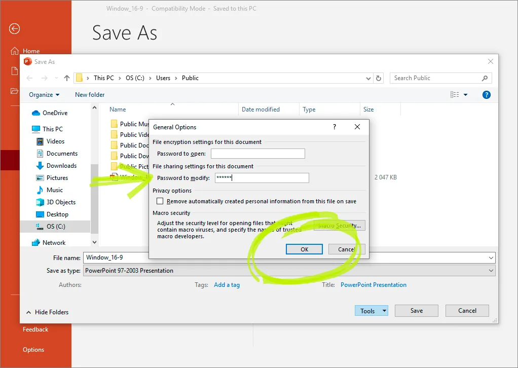 05-Password-in-PowerPoint