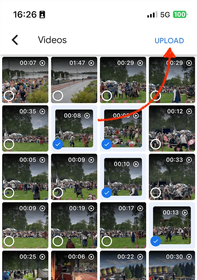 select video which you-wand to add to presentation