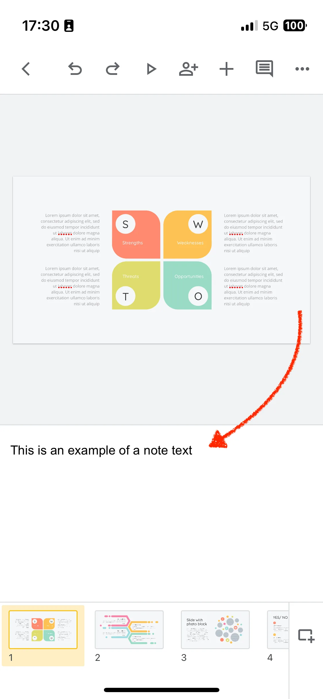 new you can see all speaker notes
