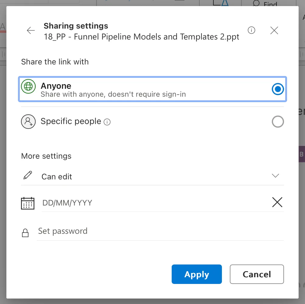 setup permission level for all users