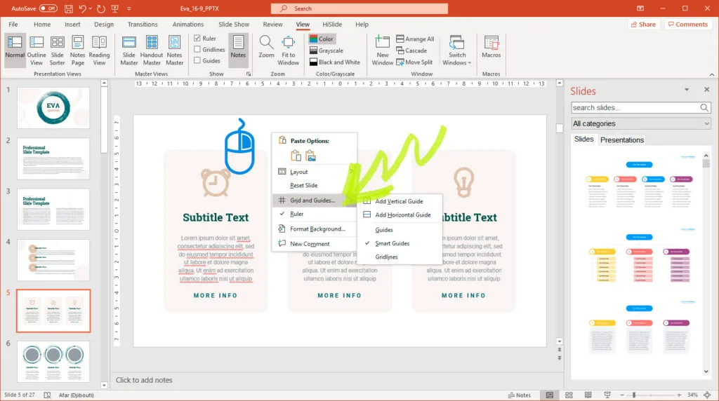 04-options-powerpoint-grid