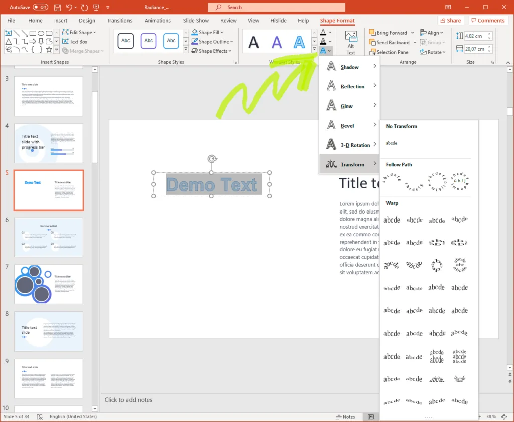 04-how-to-curve-text-in-power-point