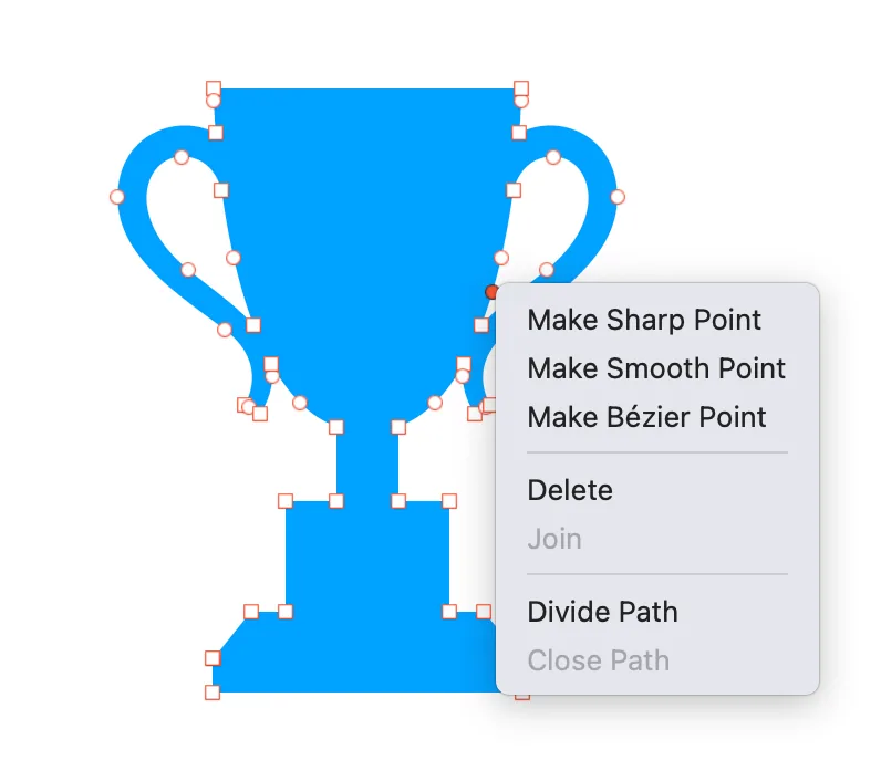 working with vector points shape deleting adding editing