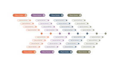 Fishbone Diagram 8 Branches 4 Points — Fishbone Root Cause Analysis slide template
