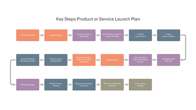 Key Steps Product or Service Launch Plan