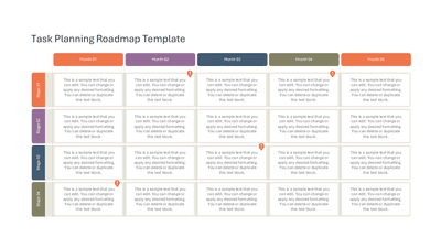 Task Planning Roadmap Template
