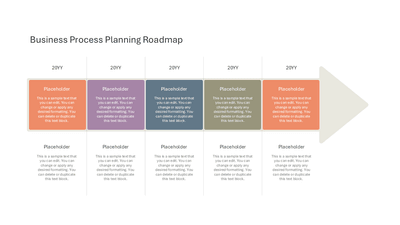 Business Process Planning Roadmap Template