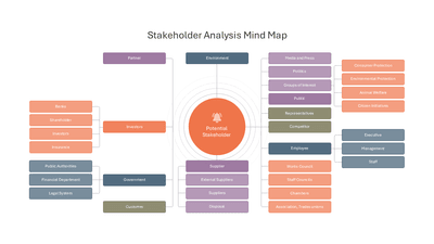 Stakeholder Analysis Mind Map