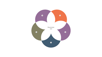 5-Circle Venn Diagram with Central Star Core